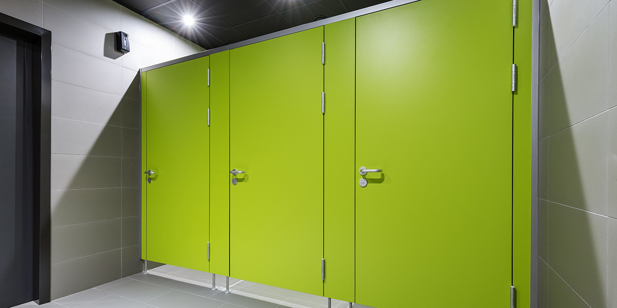 Parete divisoria in HPL Kemmlit PRIMO