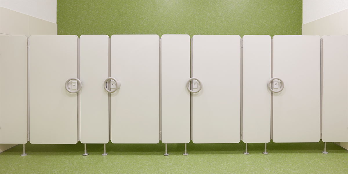 Parete divisoria per asilo e scuola materna